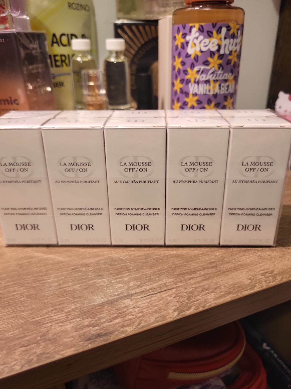Dior La Mousse Off/On Purifying Foaming Cleanser 10 Pack
